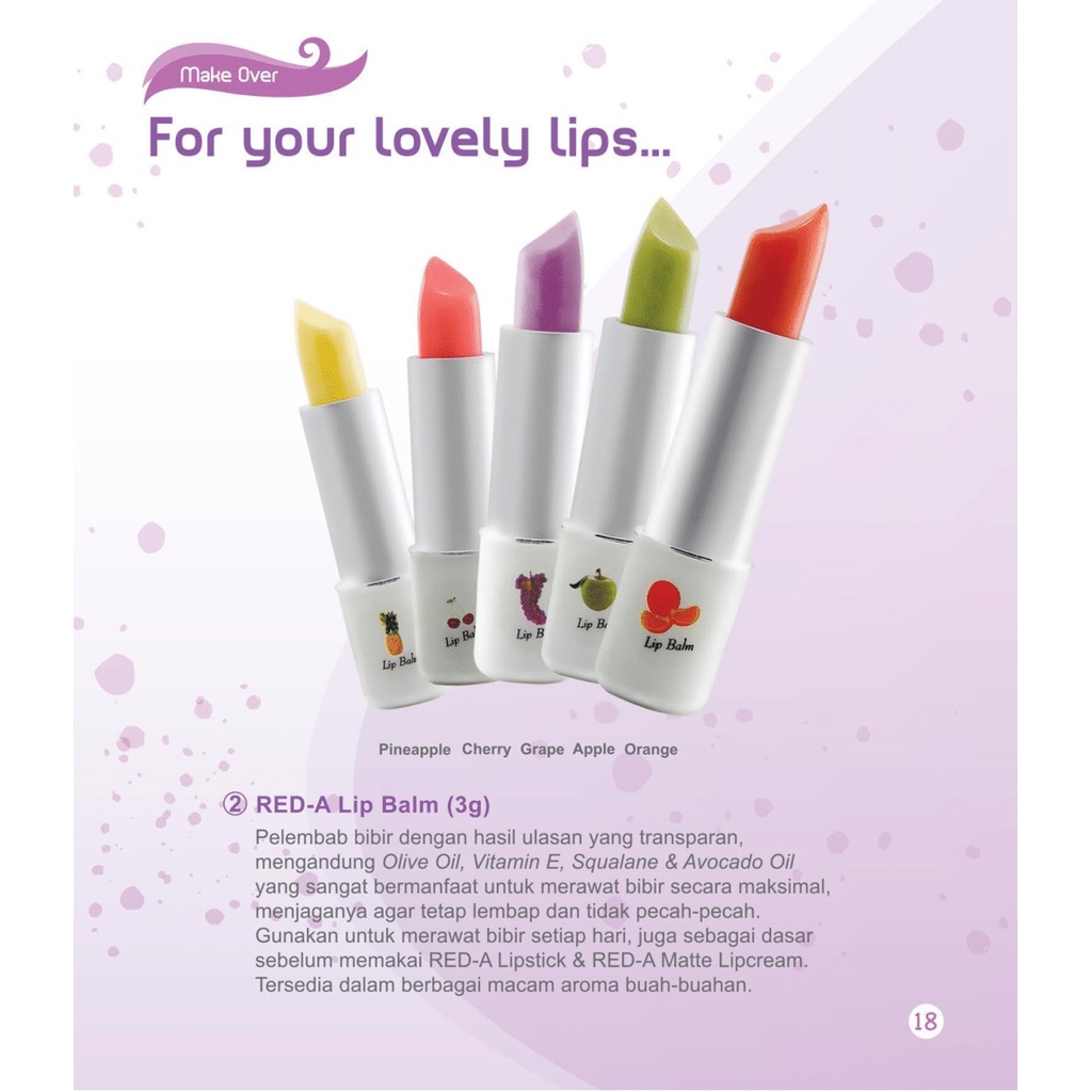 RED-A LIP BALM
