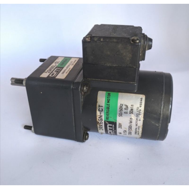 Induction Motor Oriental Gearbok Ac 220V Ratio 1 : 90 16Rpm