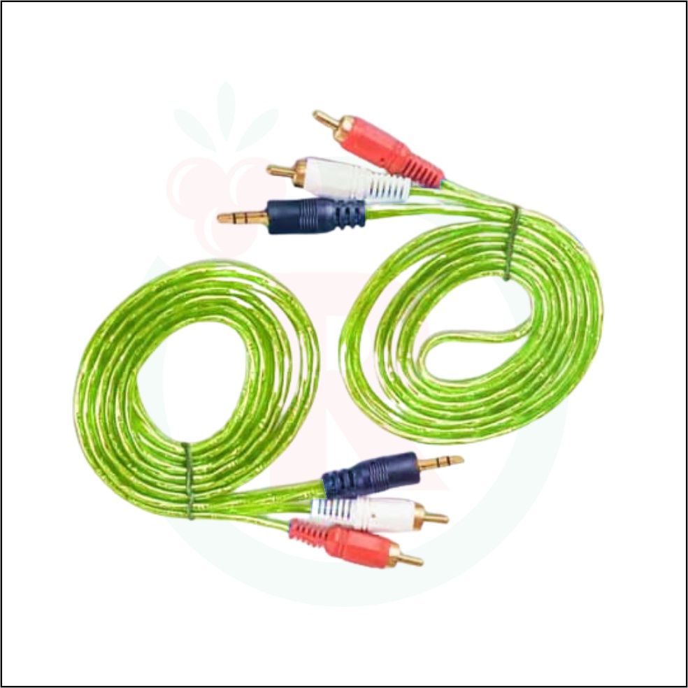 Kabel Audio aux 2 in 1 Jack 3.5mm to RCA AV