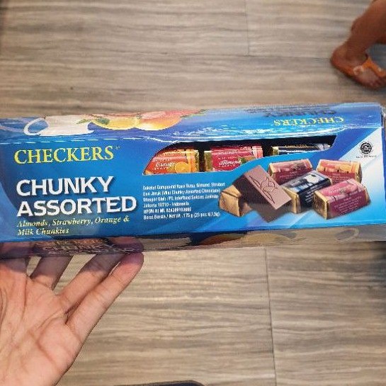 

Checkers mini Chunky Assorted Coklat Chocolate IMPORT MALAYSIA 175gr.