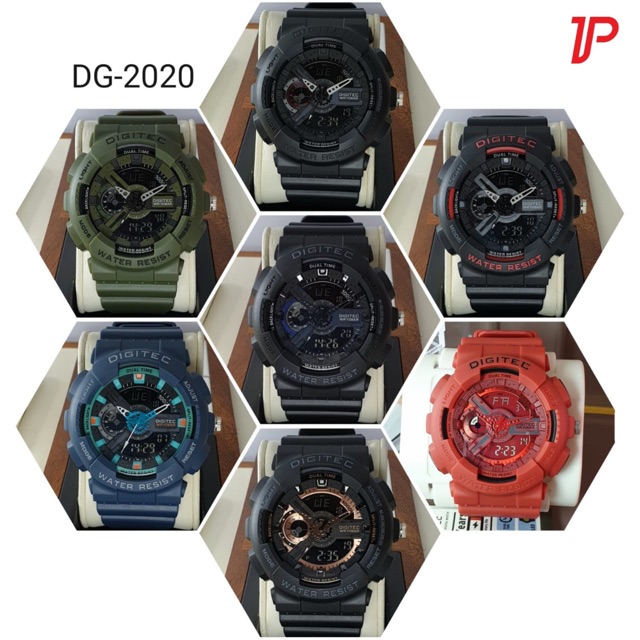 JAMTANGAN PRIA DIGITEC DG4020/DG2020 ORIGINAL WATERPROOF