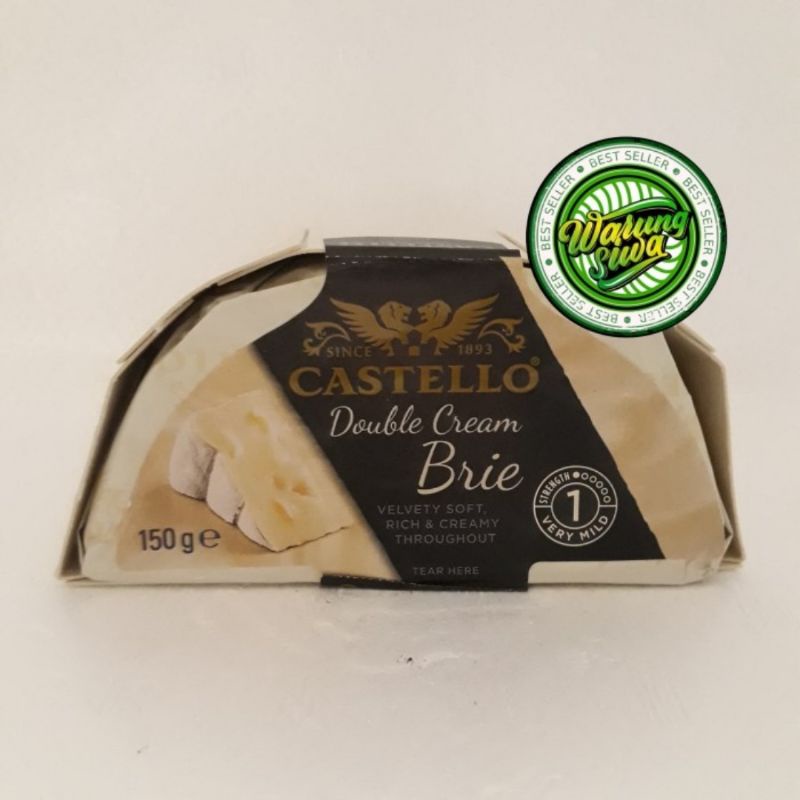 

arla castello double cream brie cheese 150gr