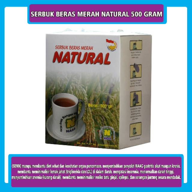 

SERBUK BERAS MERAH MENGATASI ASAM LAMBUNG