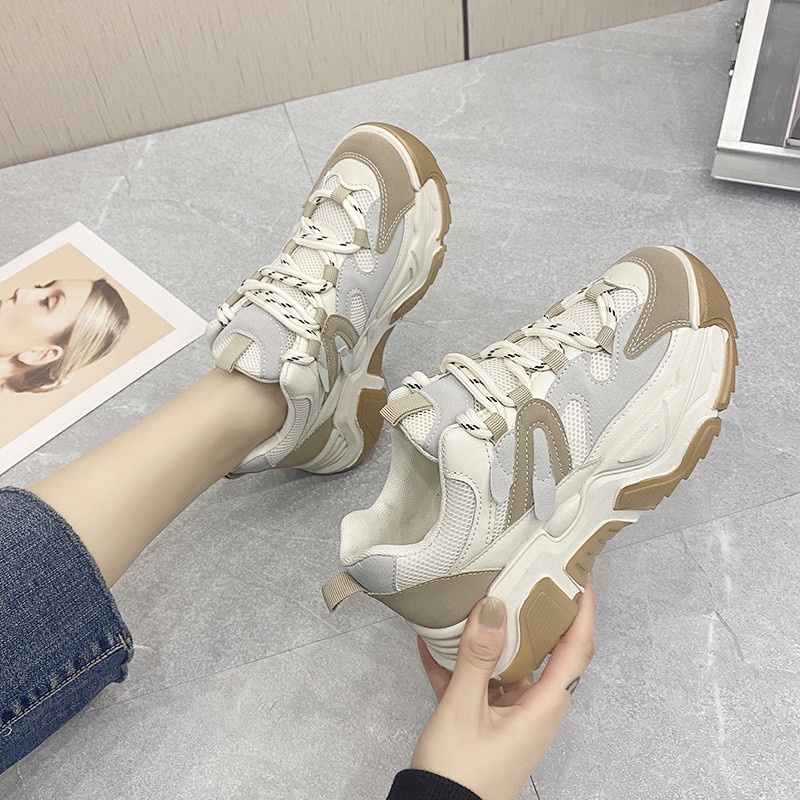 [DREAM] 194 Restock Sepatu Sneakers Tali Ala Korea Wanita Import Premium Quality