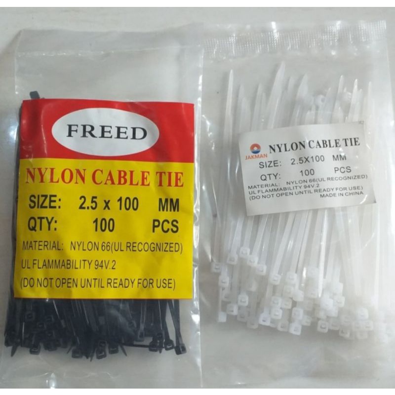 

Kabel Ties 10cm / Kabel Tis / Cable Tie 10cm Isi 100pcs