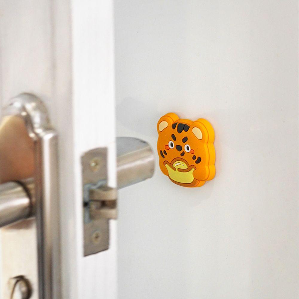 Suyo Door Stopper Mencegah Kerusakan Pelindung Dinding Shockproof Gagang Pintu Rumah Kantor Bumper Doorknob Wall Protection