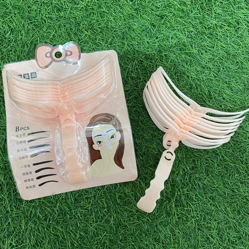 Set Cetakan Alis 8 Bentuk