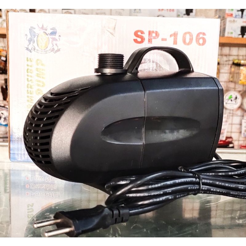 Water Pump SP - 106  Handal Mesin Pompa Sirkulasi Air Kolam - Aquarium Akuarium  60 Watt