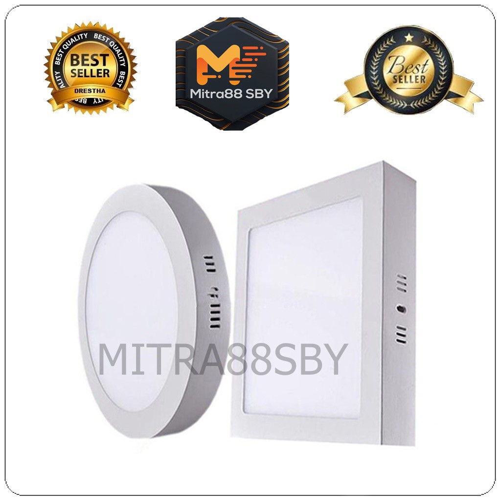 Mitra88sby Lampu Led Downlight outbow BULAT 6W  12W 18W 24w LED PANEL DOWN LIGHT