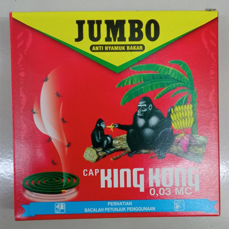 (READY STOK) Obat Nyamuk Kingkong 1 kotak isi 5 Pcs