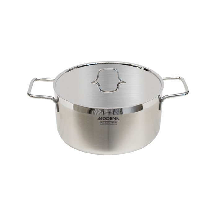 Modena WALDEMAR ZO 2402 - Sauce Pot Panci Saus untuk kompor gas listrik induksi 24 cm Stainless