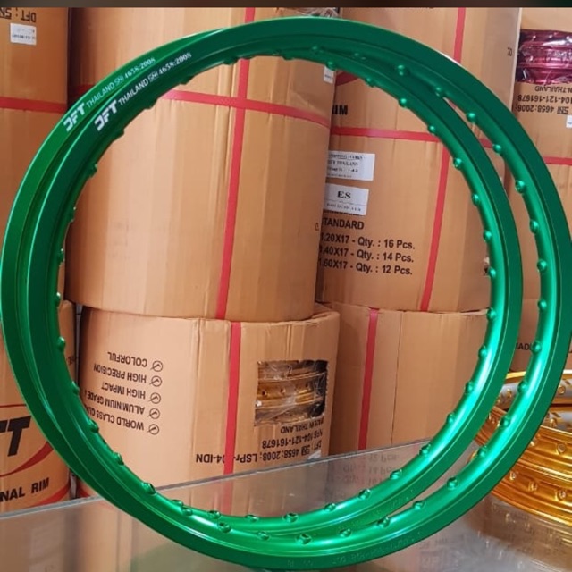 Velg dft hijau ukuran 140 140 ring 17