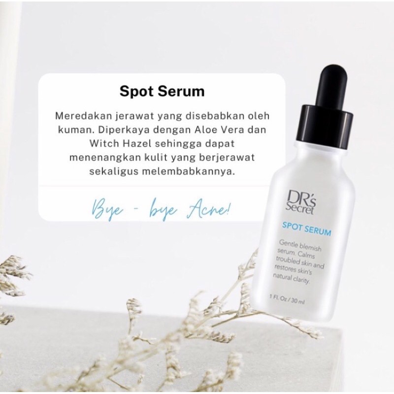 DR’s secret spot serum preloved 90%