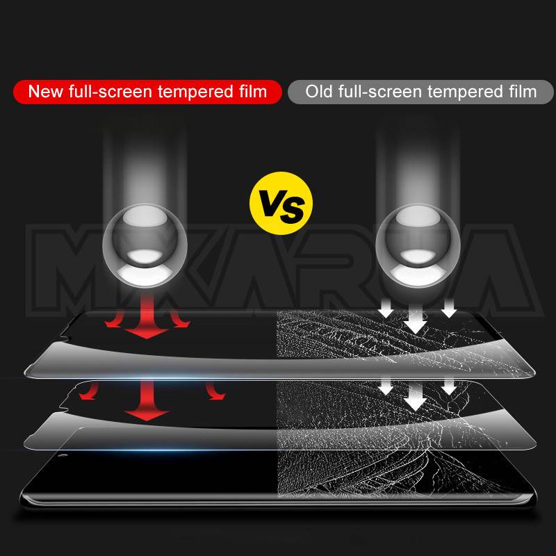 9D Protective Glass on For Huawei P20 Pro P10 Plus P30 P40 Lite E P Smart 2019 Tempered Screen Protector Glass Protection Film