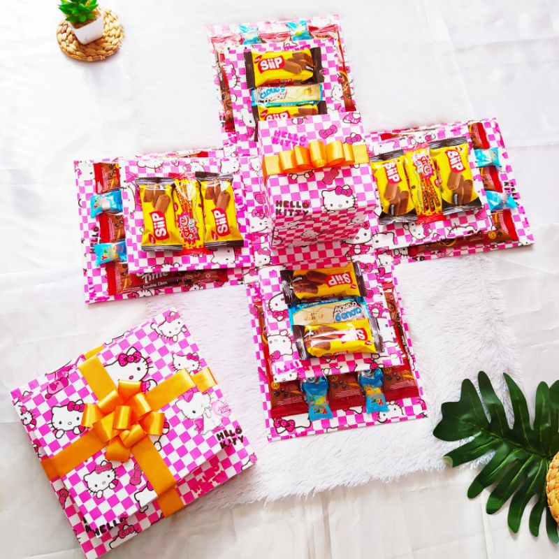 

Hampers snack box//Box ekplosion//Box suprise
