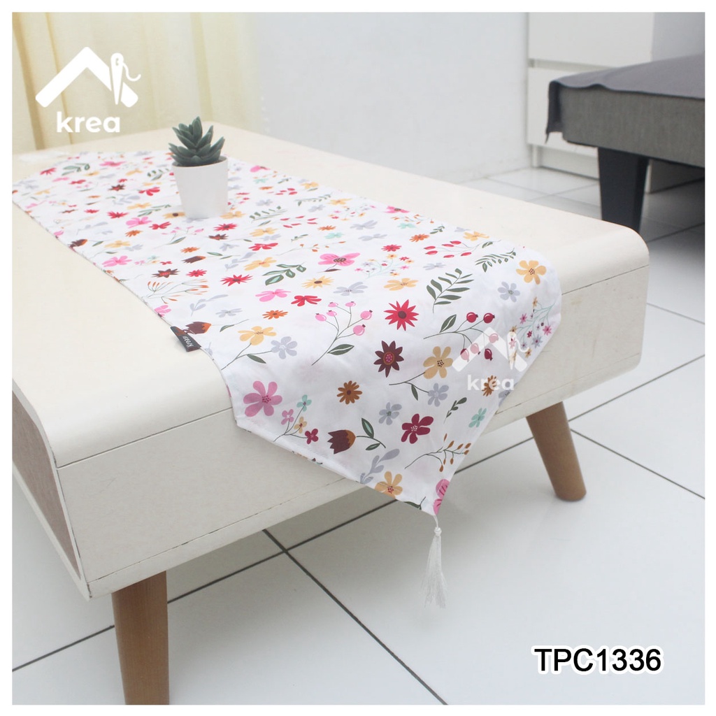 Taplak Meja / Table Runner Ukuran 105x30 - 150x35 TPC1336