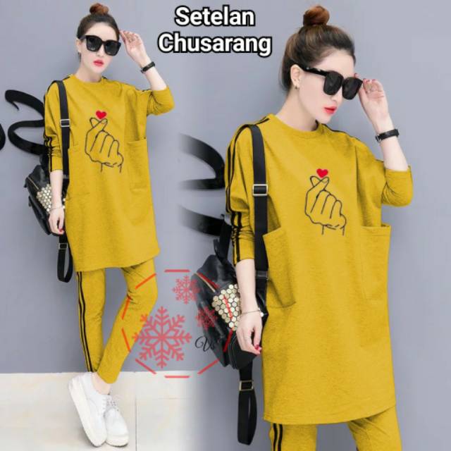 Set chusarang setelan wanita VT