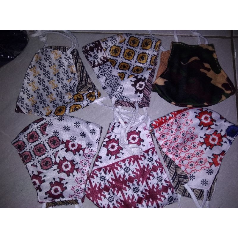 MASKER HIJAB Masker kf94 DEWASA korea 4ply tebel WARNA MOTIF TERMURAH