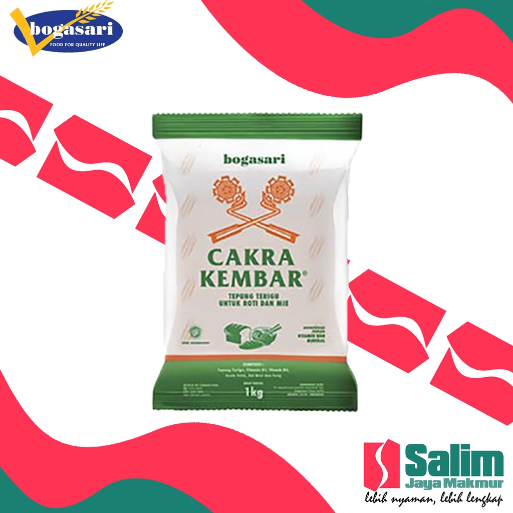 

Tepung Cakra 1kg - Tepung Terigu Kemasan