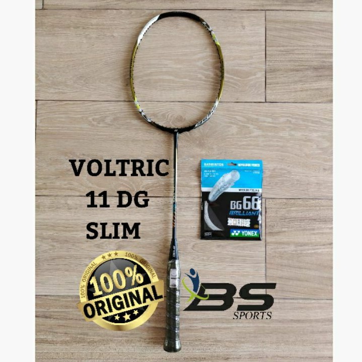 RAKET BADMINTON RAKET YONEX VOLTRIC 11DG 11 DG SLIM ORIGINAL 100%