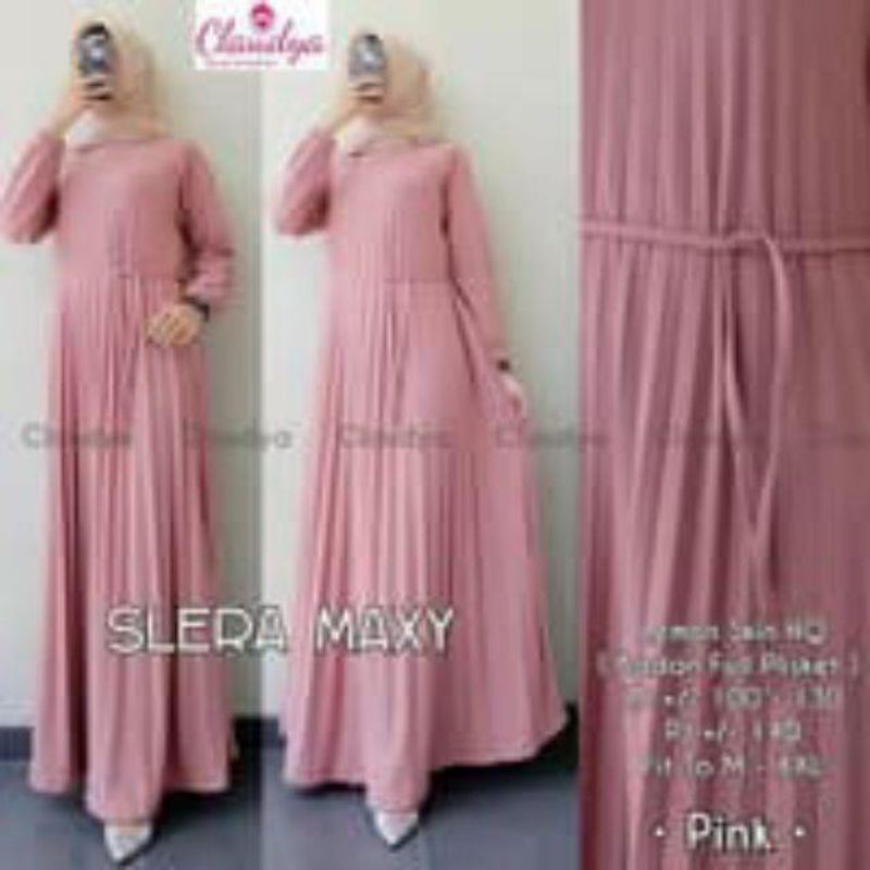 GAMIS PLISKET MAXY/GAMIS MUSLIMAH/Gamis clothes/GAMIS DASSY