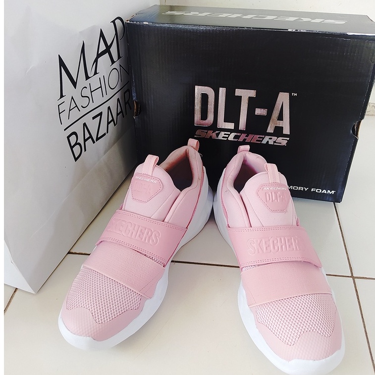 Sepatu Skechers  DLT-A Girls' Sneakers Shoes - 39 Pink