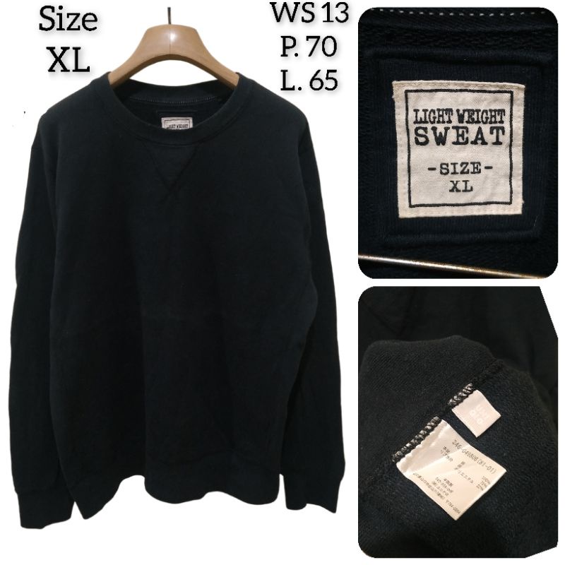 hoodie crewneck uniqlo disney gu h&m second thrift cod viral-WS 13