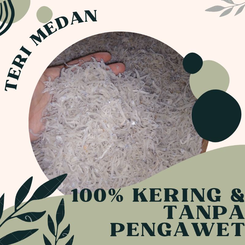 

Teri medan /teri nasi 200gram,IKAN TERI