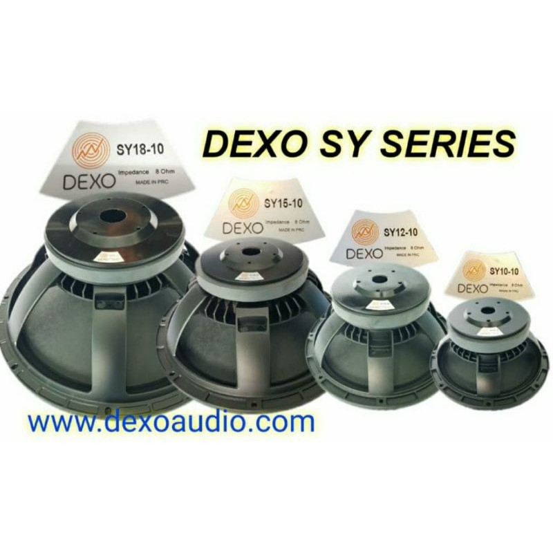 Speaker DEXO SY-series 10inch s/d 18inch