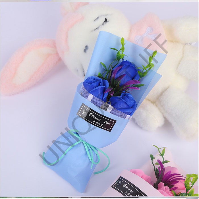 Artificial hand bouquet box bouquet bunga box buket bunga boneka