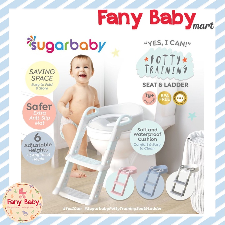 SUGAR BABY POTTY TRAINING SEAT &amp; LADDER