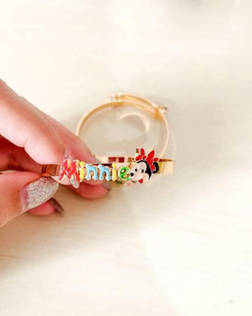 Gelang Anak Minnie Plat Gold Xuping