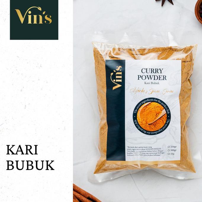 

PROMO KARI BUBUK 250GR / PREMIUM CURRY POWDER - VINS MURAH