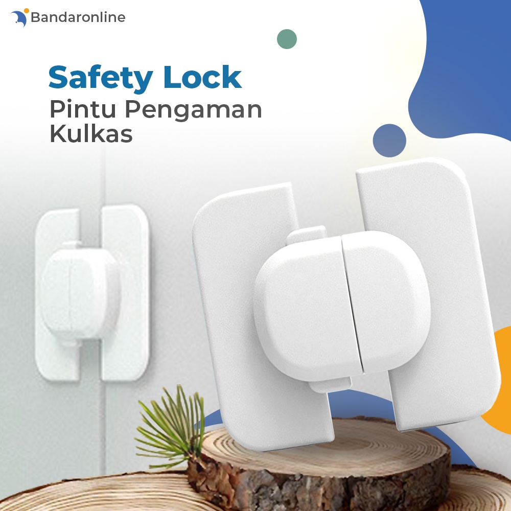 safety lock pintu pengaman kulkas serbaguna pengunci pintu tambahan berbagai varian