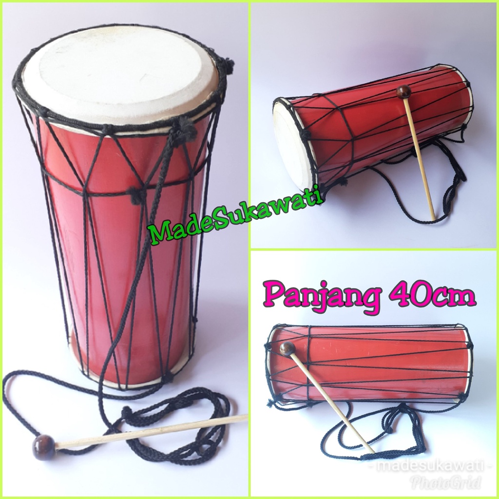 Kendang Gendang alat musik gamelan bali 40cm drum