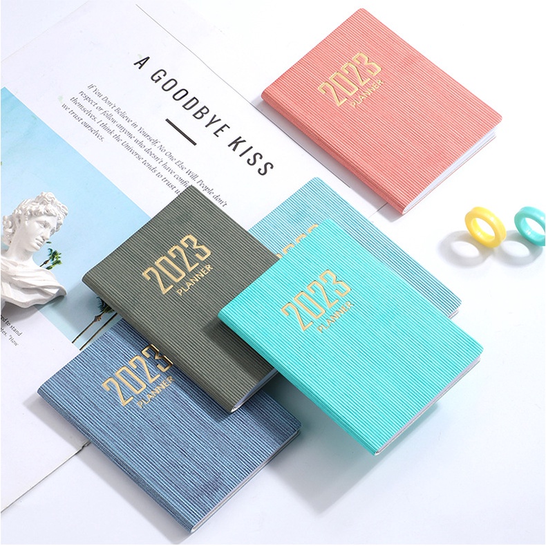 2021 A7 2022 Planner English Version Agenda Notebook Journal  Diary Agenda For Students School Office Supplies