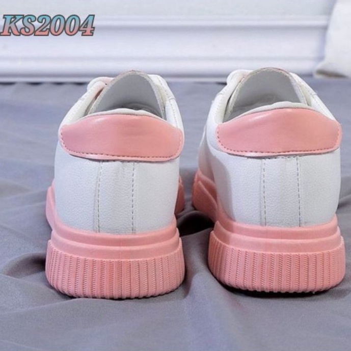 [SALE] LITTLE WHITE SNEAKERS WANITA KOREAN KS2004 KS