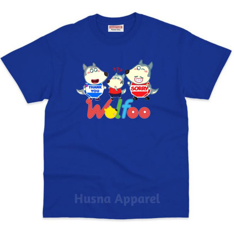 BAJU ANAK KAOS ANAK WOLFOO