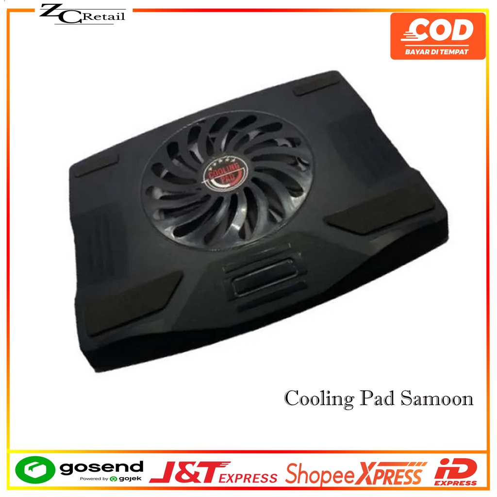 Ace cooling Quinton Extra fan kipas laptop samoon big fan untuk notebook 14 - 15 inch berkualitas murah