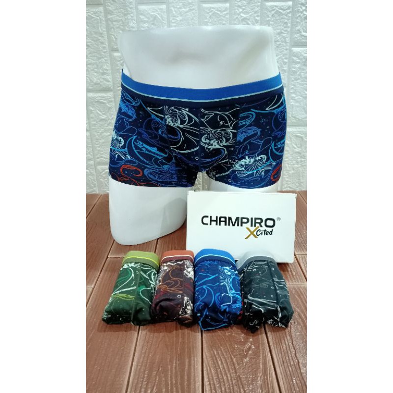 PROMO !!! 3 PCS BOXER PRIA || BOXER CHAMPIRO C.0315