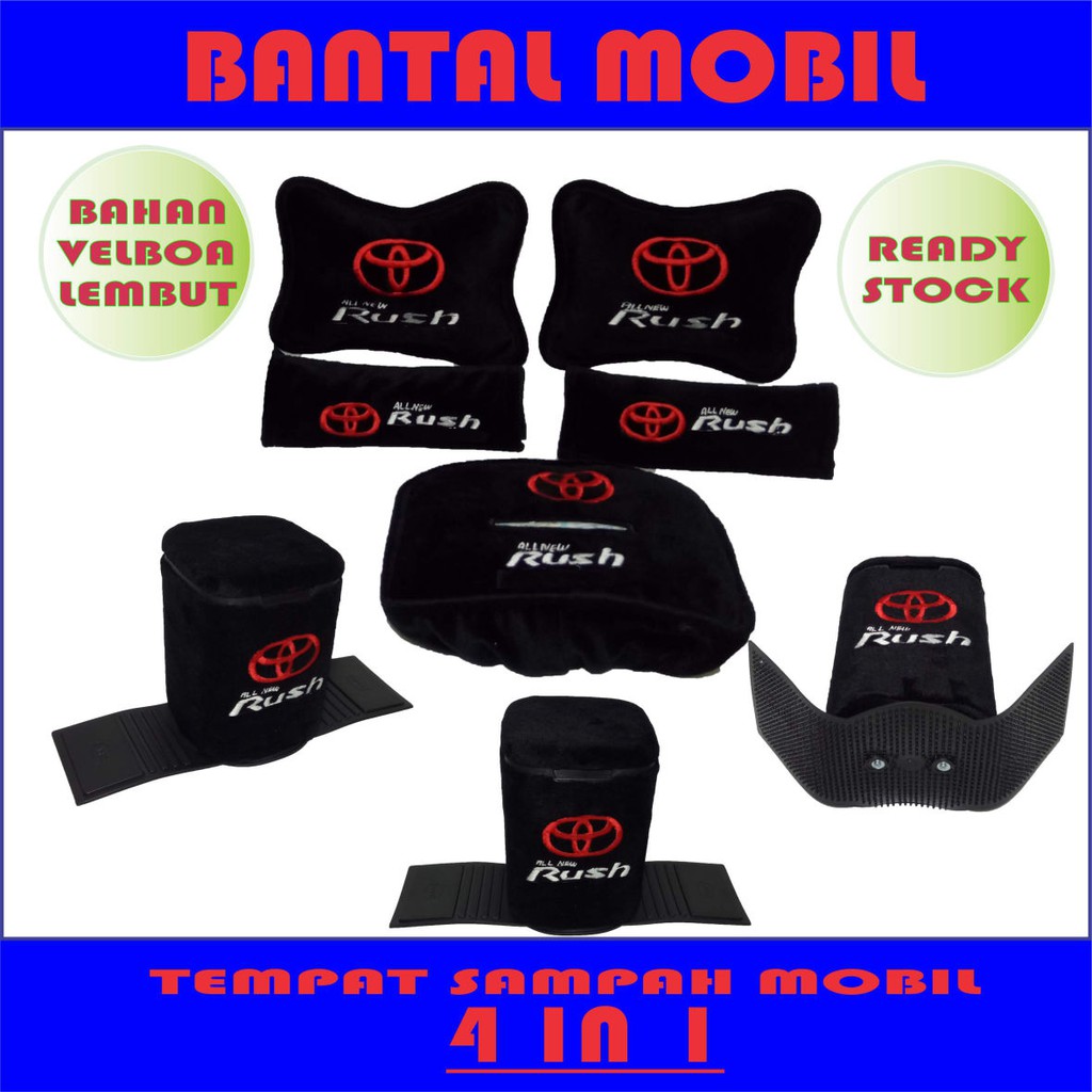 BANTAL MOBIL TEMPAT SAMPAH MOBIL AKSESORIS INTERIOR MOBIL