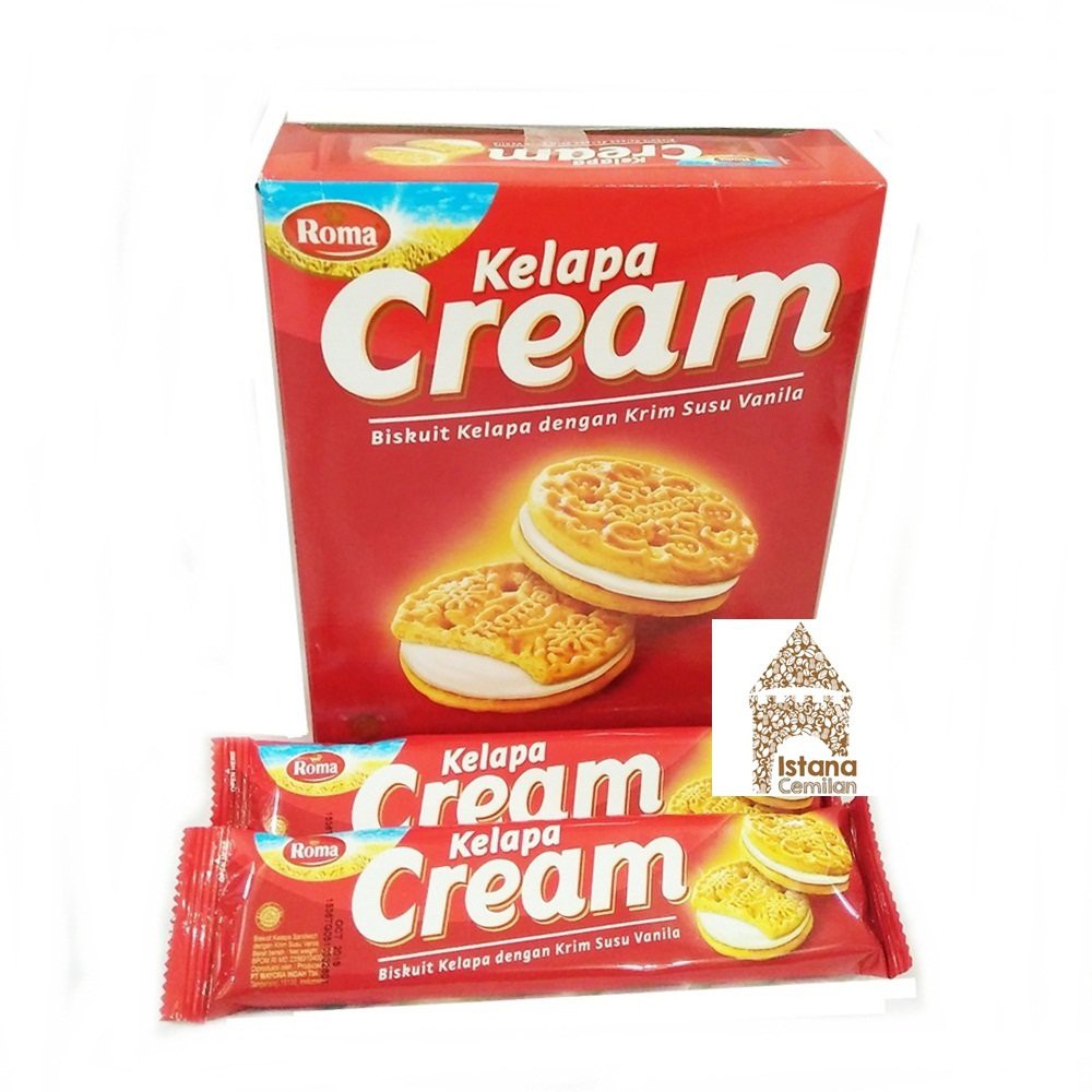 

Jual Kelapa Cream Biskuit Kelapa Isi 12Pcs Murah