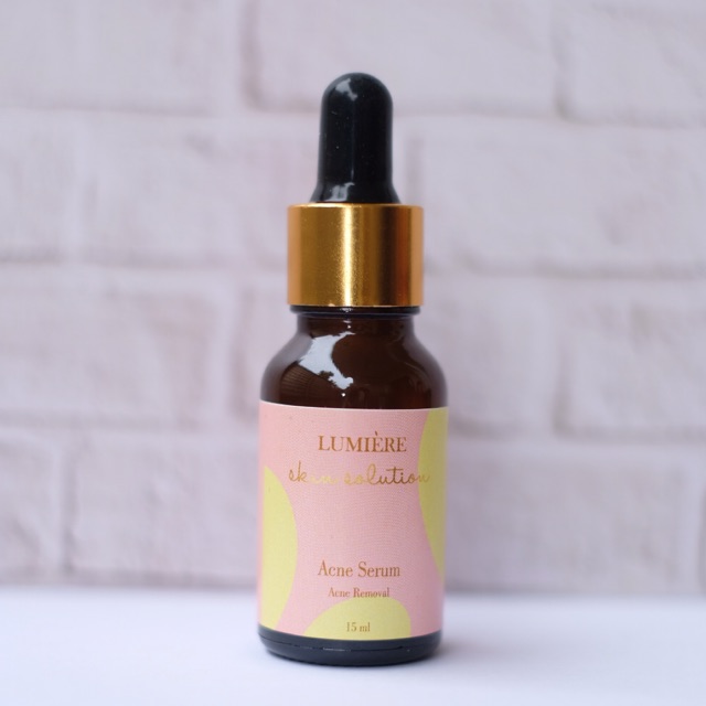 Lumiere acne serum — serum kulit berminyak dan berjerawat