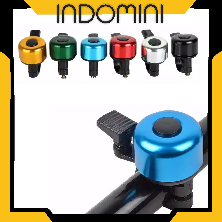 INDOMINI R559 Bel Sepeda Kecil Klakson Mini Lonceng Ringing Bell Ting Ting Warna