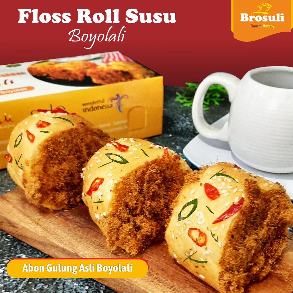 

Floss Roll Susu Boyolali, Abon Gulung Asli Boyolali