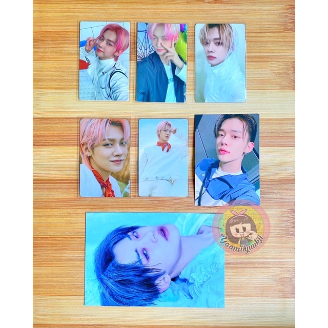 TXT YEONJUN OFFICIAL PHOTOCARD/POSTCARD - LUCKY DRAW MINISODE/BLUE HOUR DVD FANLIVE STILL DREAMING