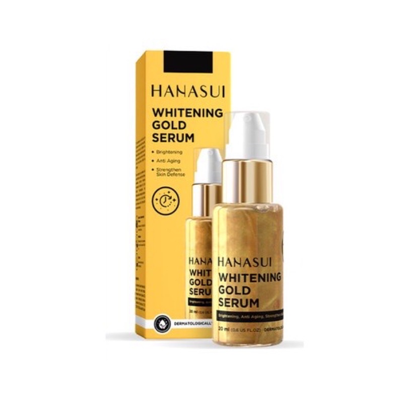 SERUM WHITENING GOLD HANASUI (NEW LOOK &amp; IMPROVED FORMULA)