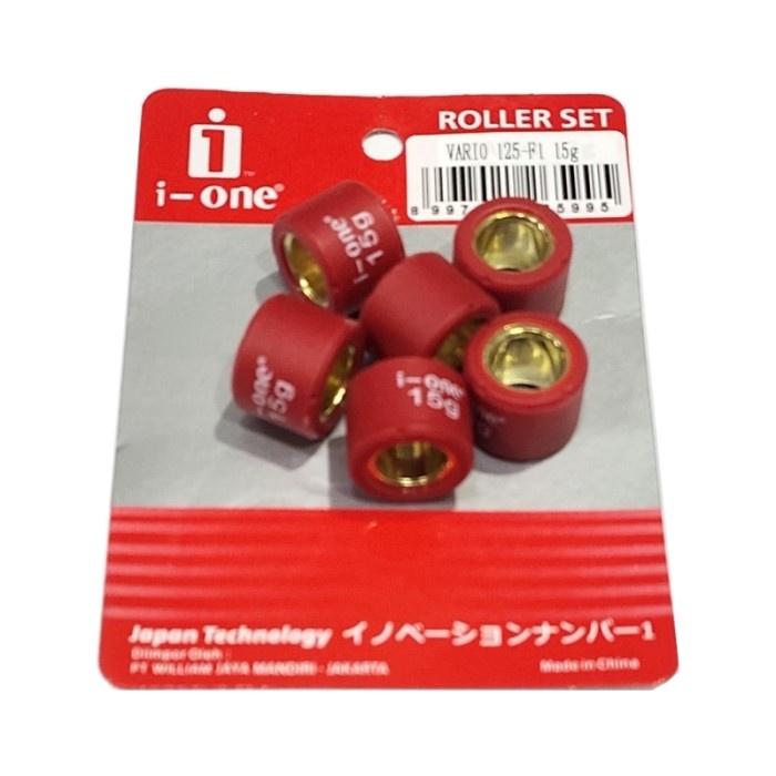 RSPS ROLLER VARIO 125FI 15 GRAM ROLLER SET VARIO 125FI 15 GRAM I-ONE