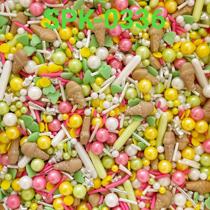 

SPK-0336 SPRINKLES SPRINKLE SPRINGKEL 1KG MIX TROPICAL ICE CREAM BERKUALITAS TINGGI