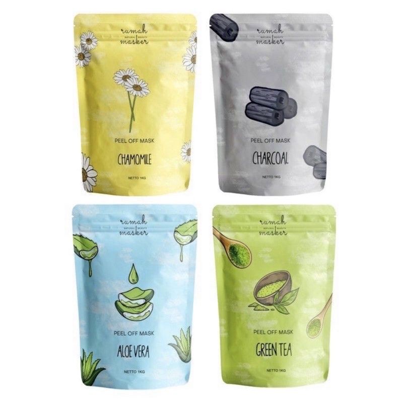 PEEL OFF MASK BY RUMAH MASKER SIZE 1KG